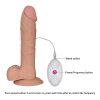 Realistyczny wibrator na przyssawce cyber skóra 23 cm